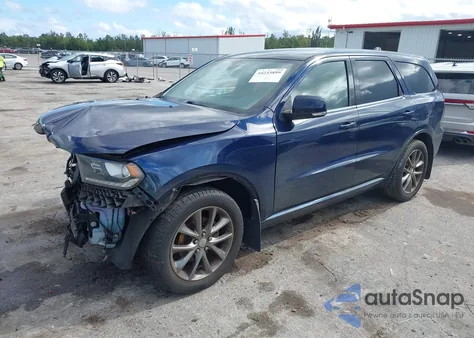 2017 Dodge Durango Gt Rwd z USA, uszkodzony, nr VIN 1C4RDHDG6HC780646